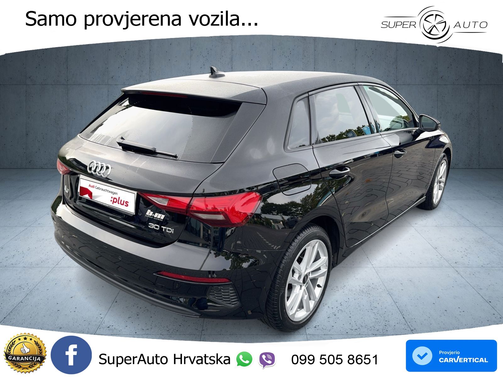 Audi A3 30 TDI (116 KS) S line