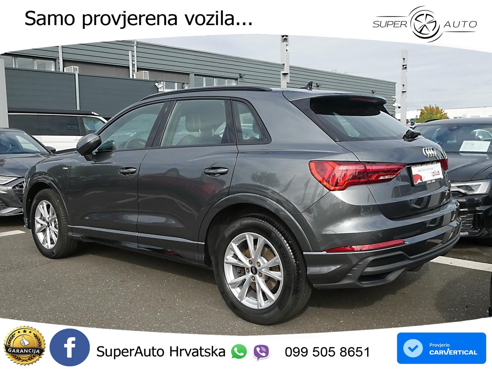 Audi Q3 45 TFSI (245 KS) quattro S tronic 2x S line LED+GR SJED+ACC