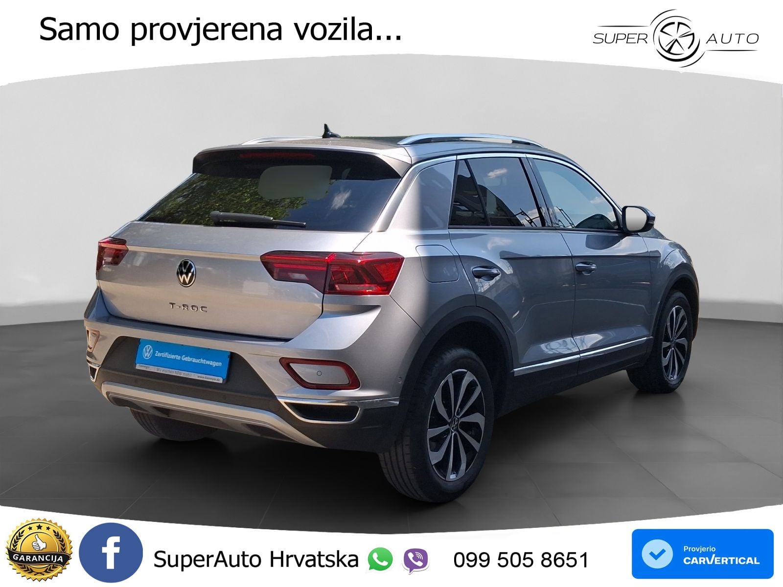 Volkswagen T-Roc I 2.0 TDI (150 KS) DSG LED+GR SJED+ACC