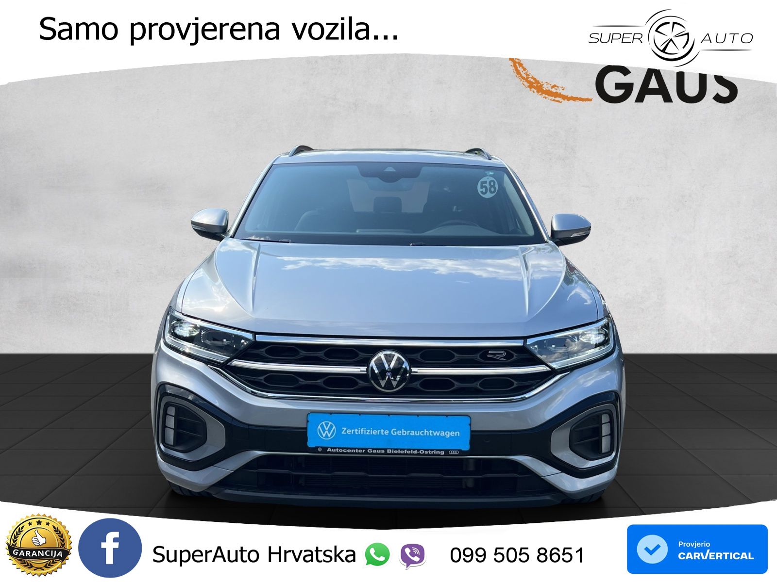 Volkswagen T-Roc 1.5 TSI (150 KS) DSG R-Line LED+GR SJED+ACC