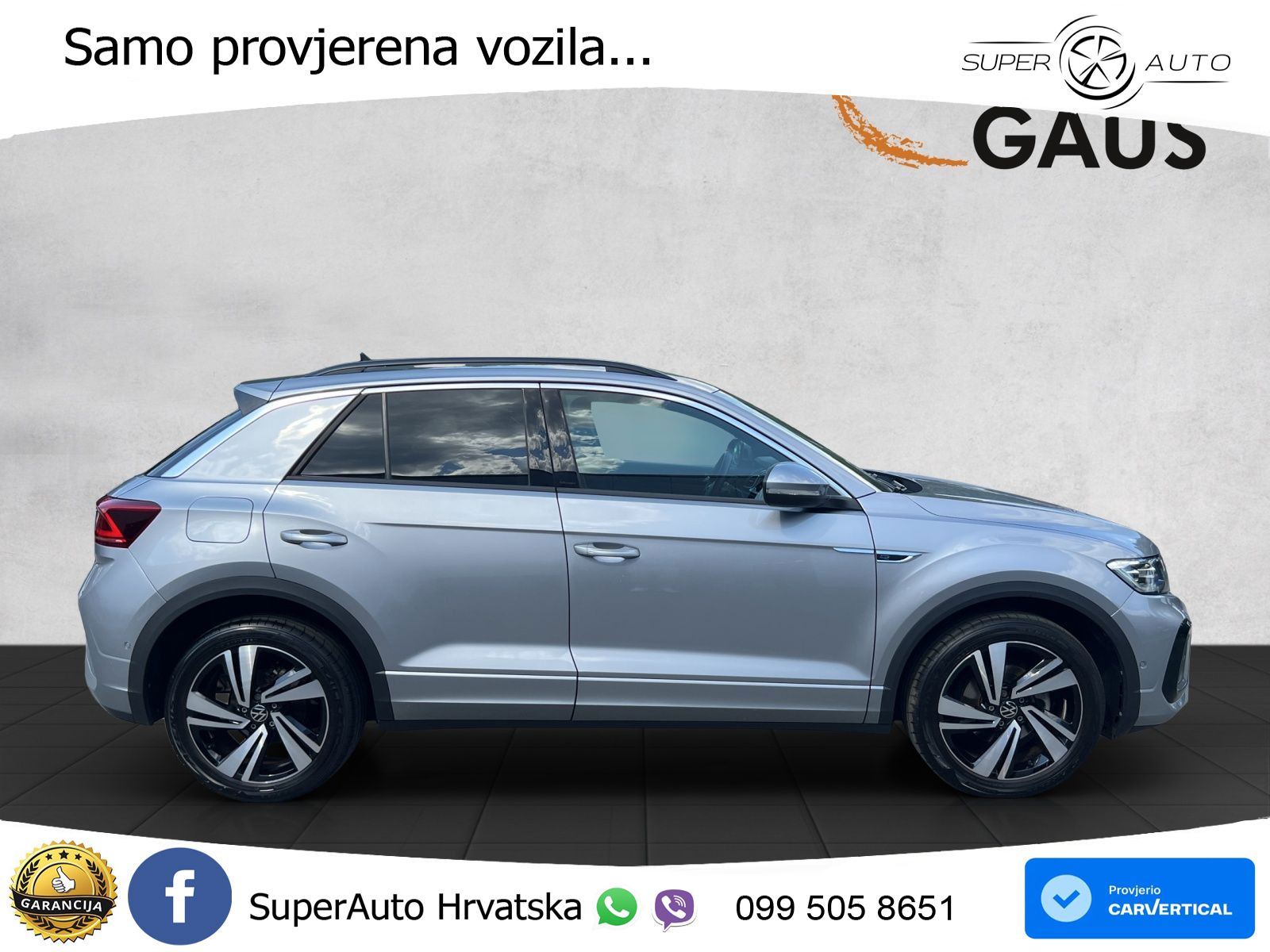 Volkswagen T-Roc 1.5 TSI (150 KS) DSG R-Line LED+GR SJED+ACC