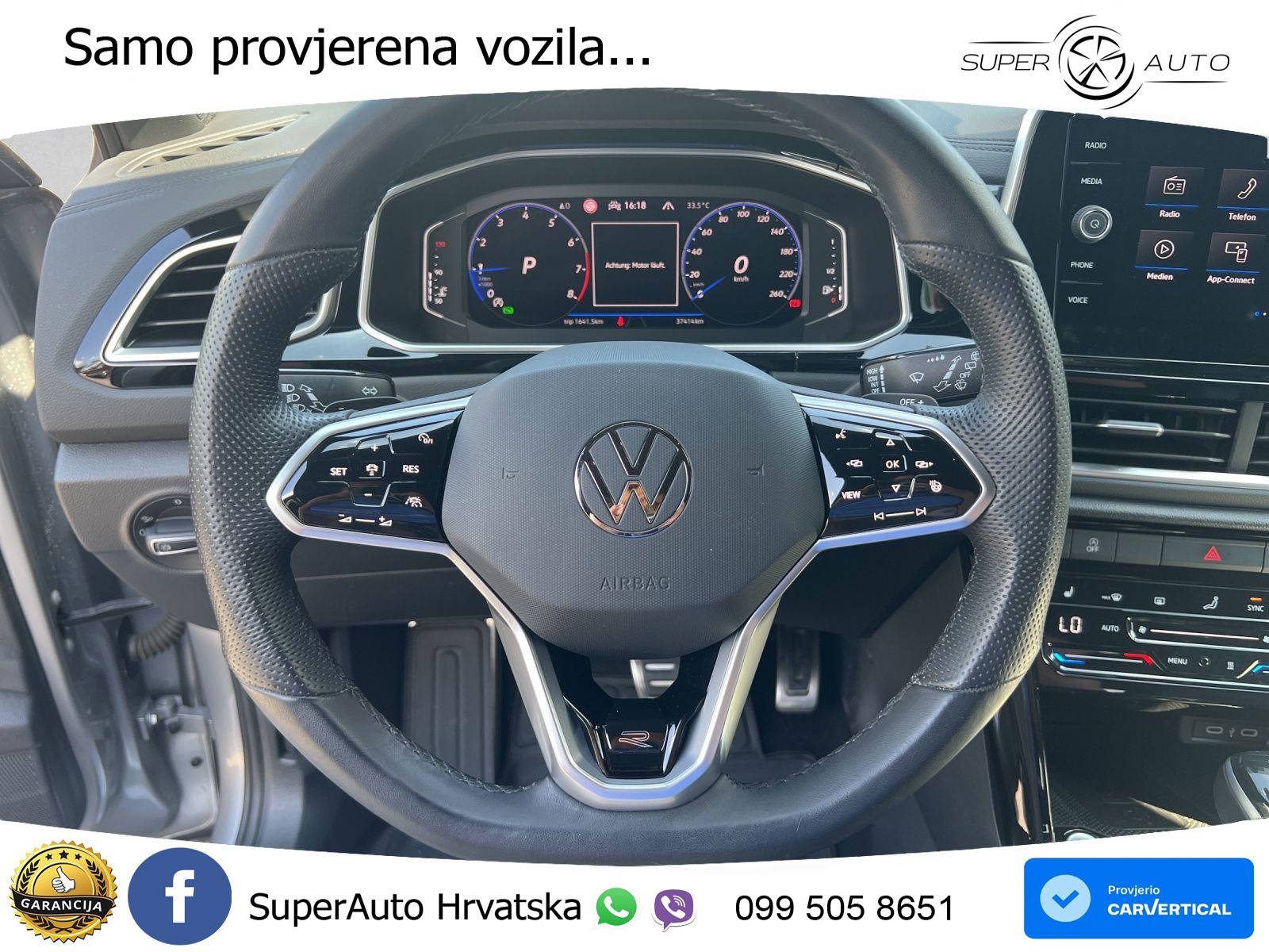 Volkswagen T-Roc 1.5 TSI (150 KS) DSG R-Line LED+GR SJED+ACC