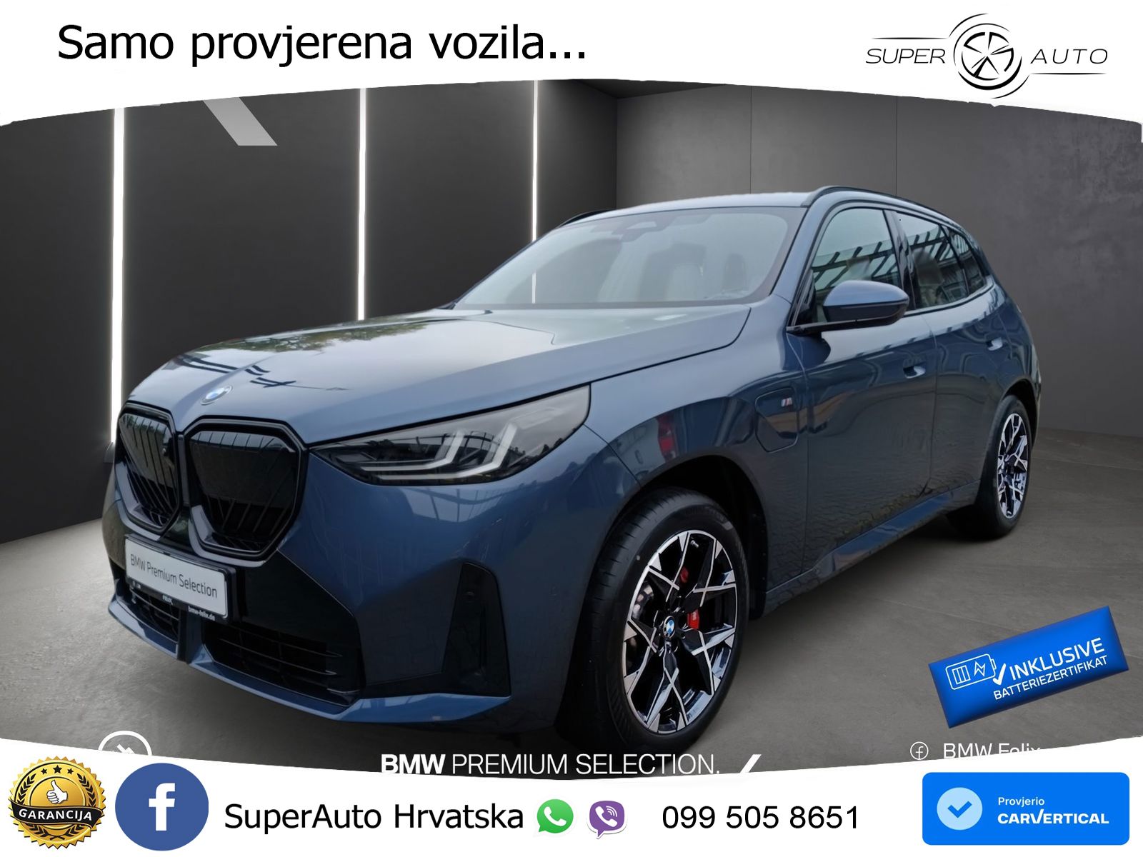 BMW X3 30e xDrive Steptronic M Sport LED+GR SJED+ACC