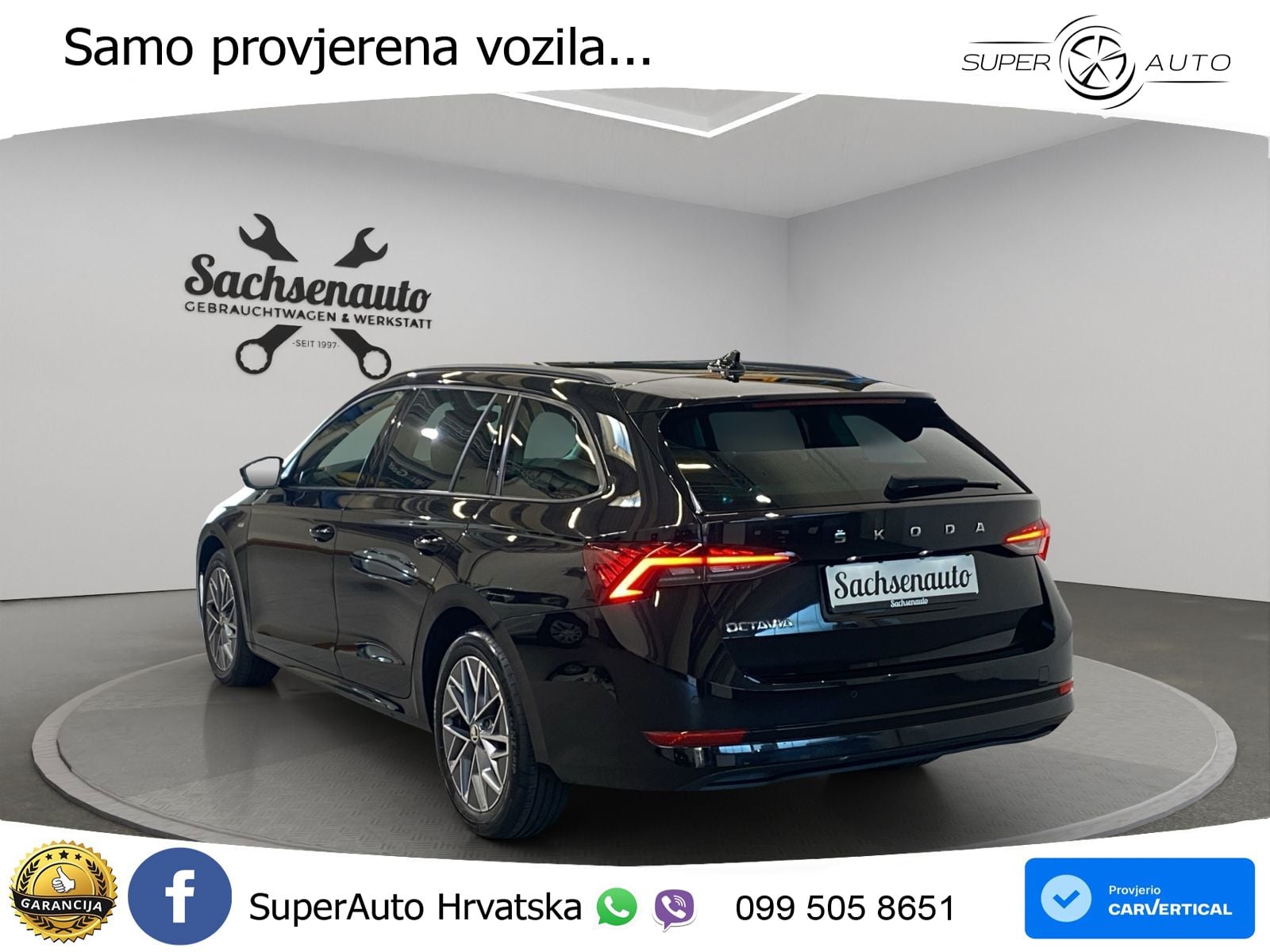 Škoda Octavia Combi 2.0 TDI (150 KS) DSG LED+GR SJED+ACC