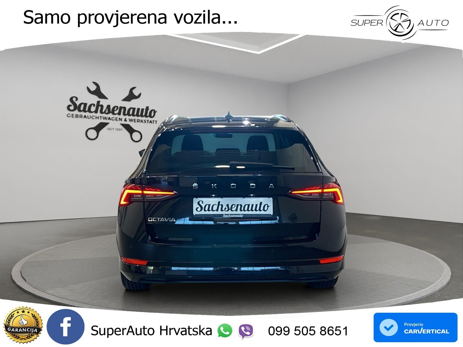 Škoda Octavia Combi 2.0 TDI (150 KS) DSG LED+GR SJED+ACC