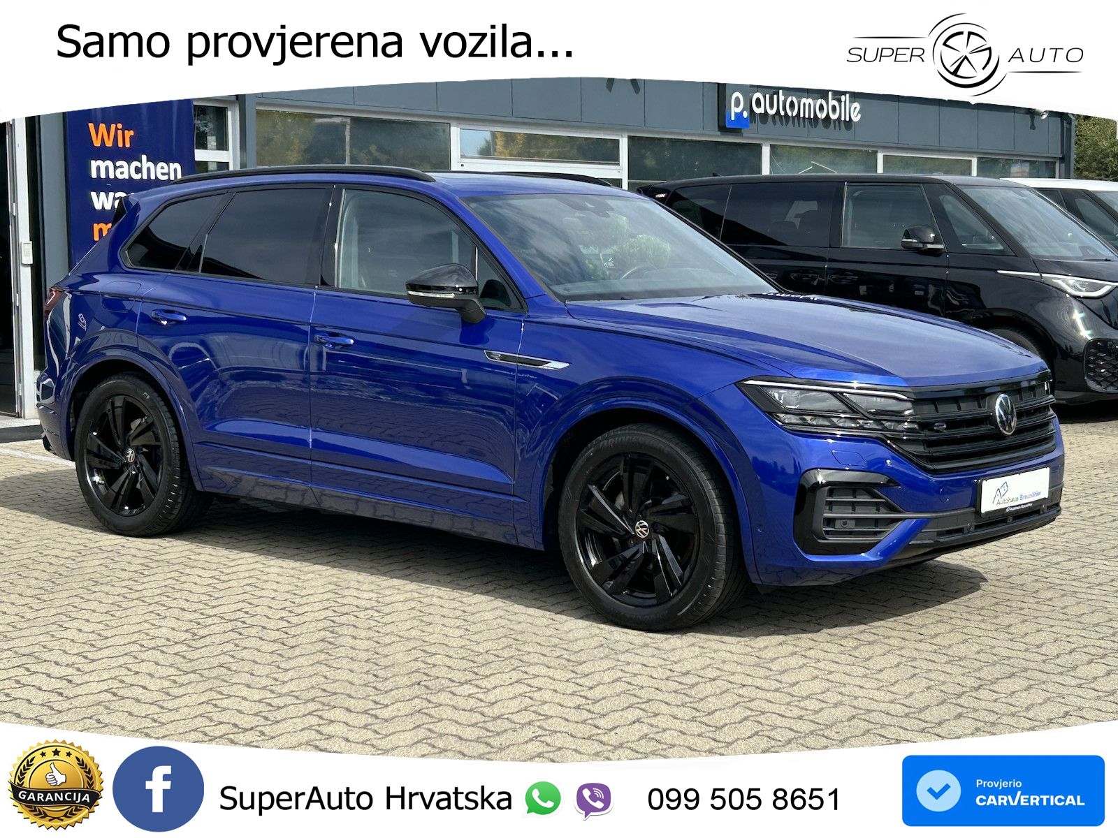Volkswagen Touareg 3.0 V6 TDI (286 KS) 4MOTION Tiptronic R-Line ZRAČNI+ACC+GR SJED+KAM+PANO