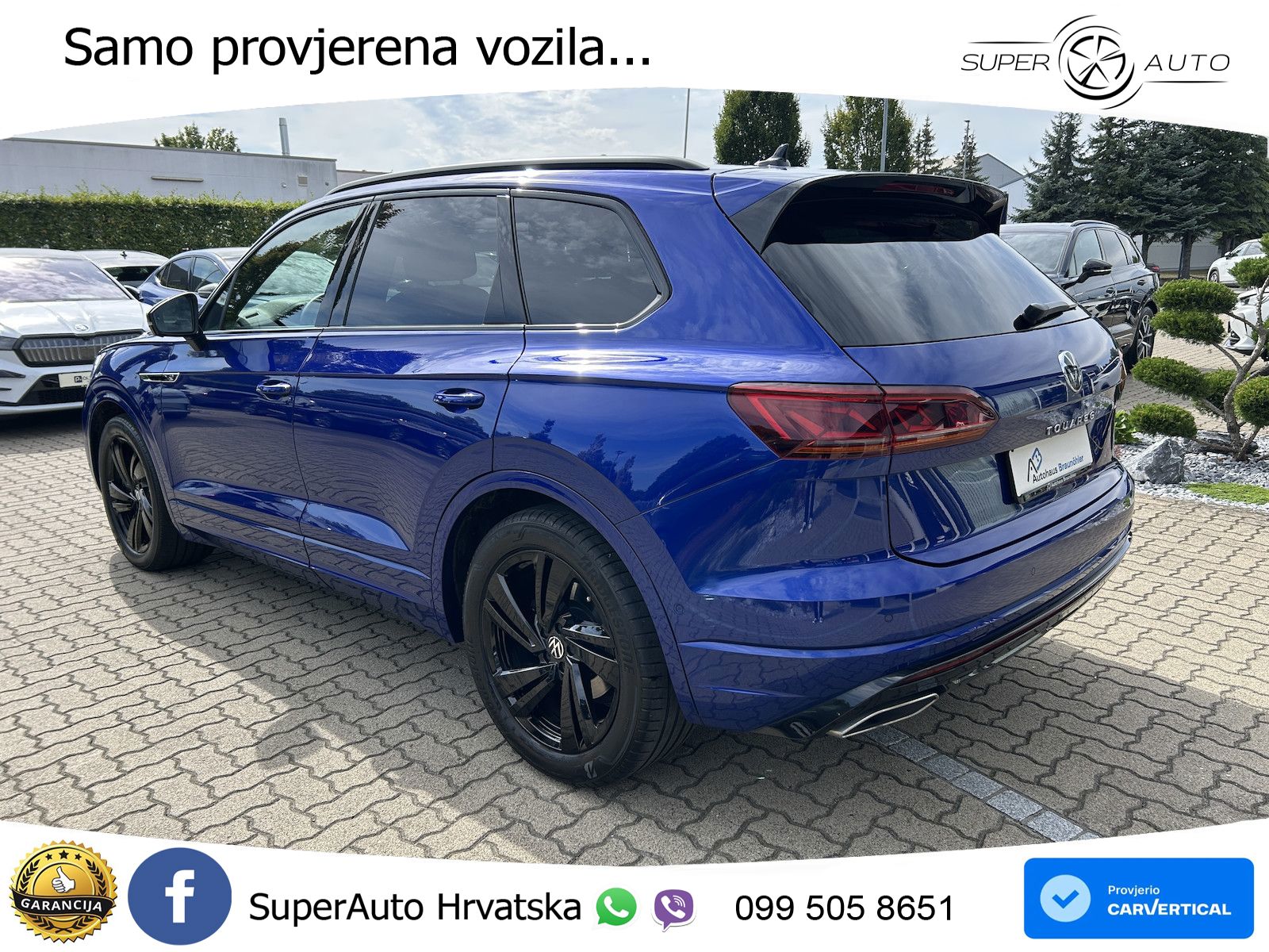 Volkswagen Touareg 3.0 V6 TDI (286 KS) 4MOTION Tiptronic R-Line ZRAČNI+ACC+GR SJED+KAM+PANO