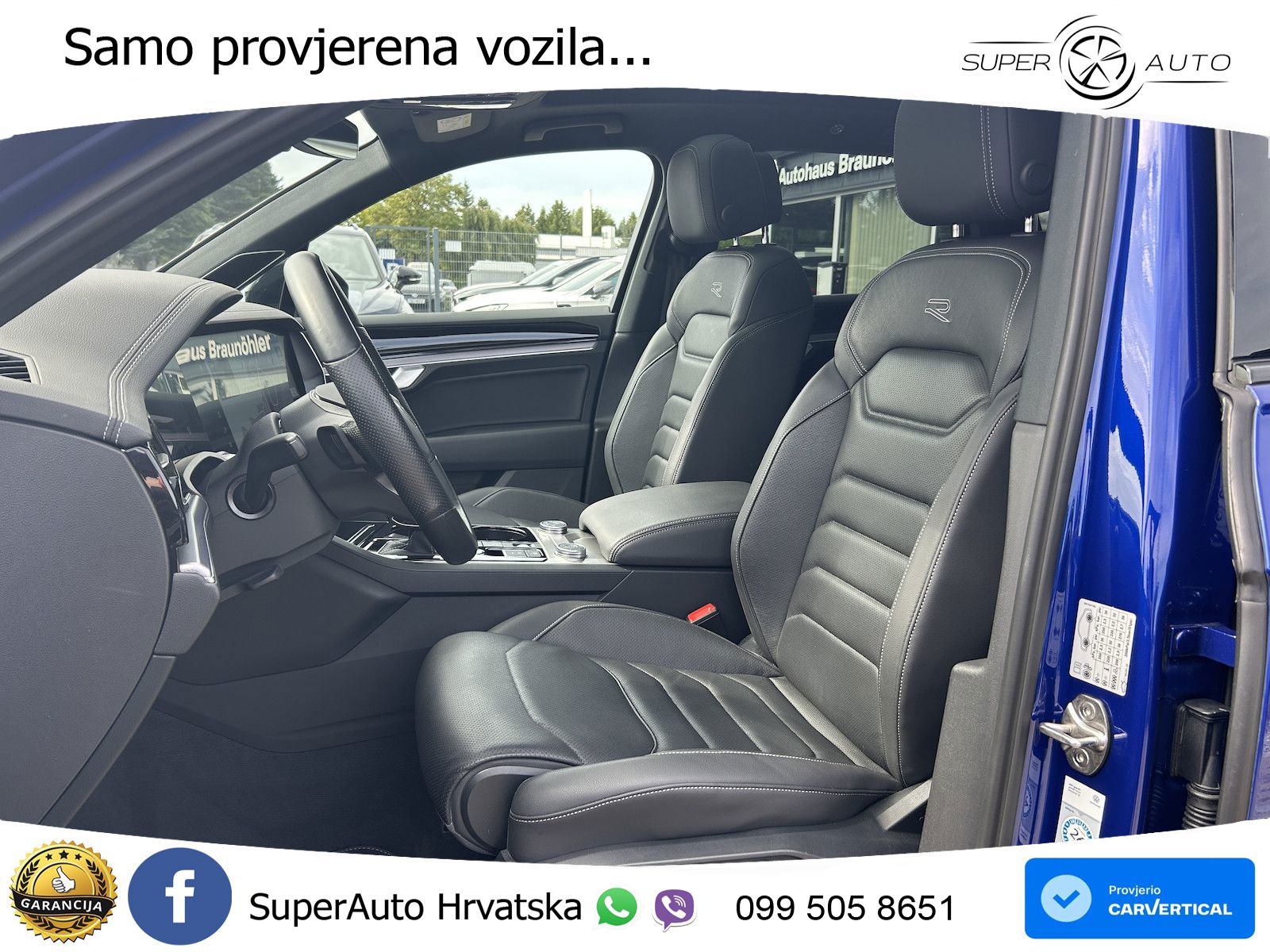 Volkswagen Touareg 3.0 V6 TDI (286 KS) 4MOTION Tiptronic R-Line ZRAČNI+ACC+GR SJED+KAM+PANO