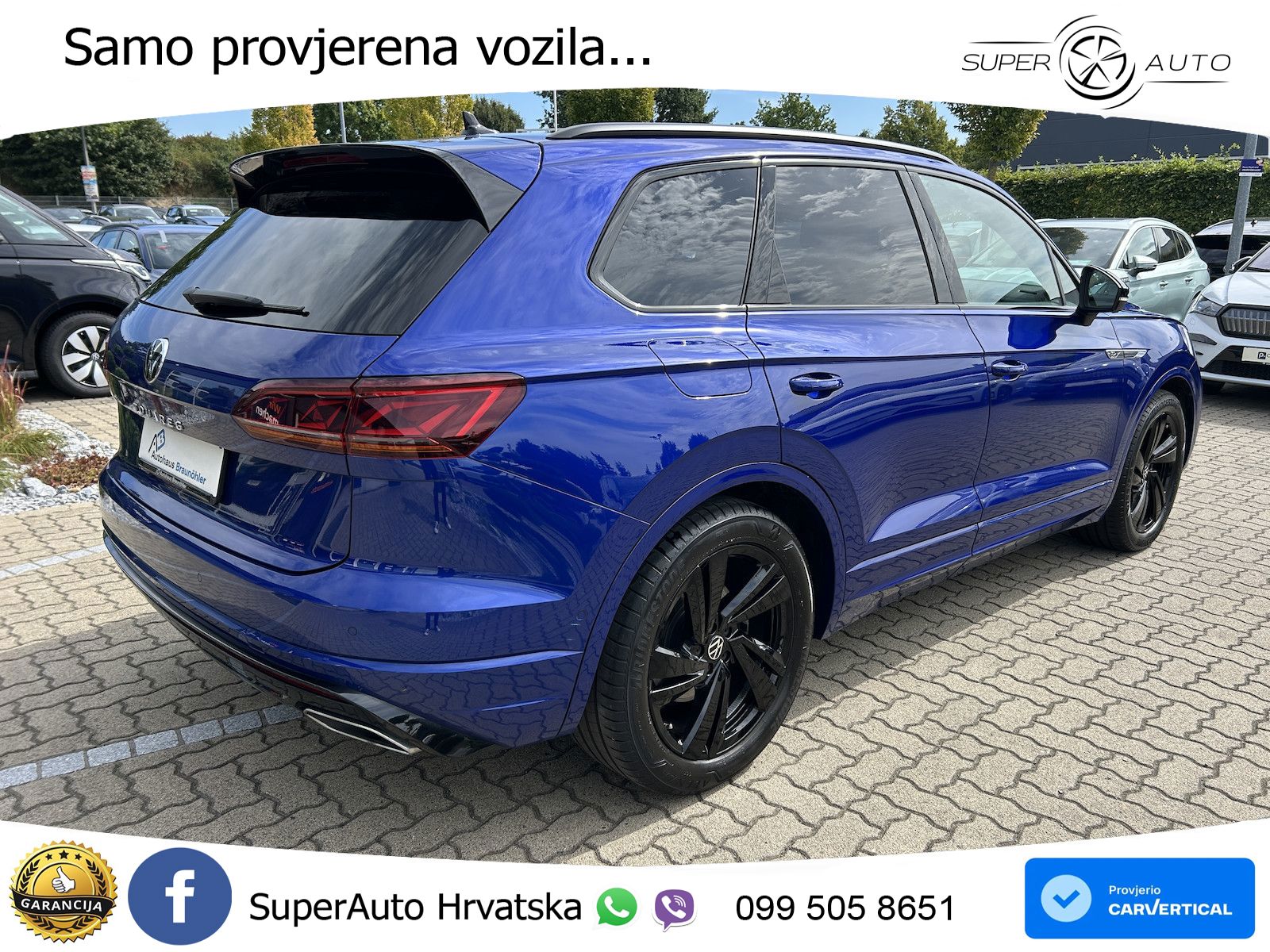 Volkswagen Touareg 3.0 V6 TDI (286 KS) 4MOTION Tiptronic R-Line ZRAČNI+ACC+GR SJED+KAM+PANO