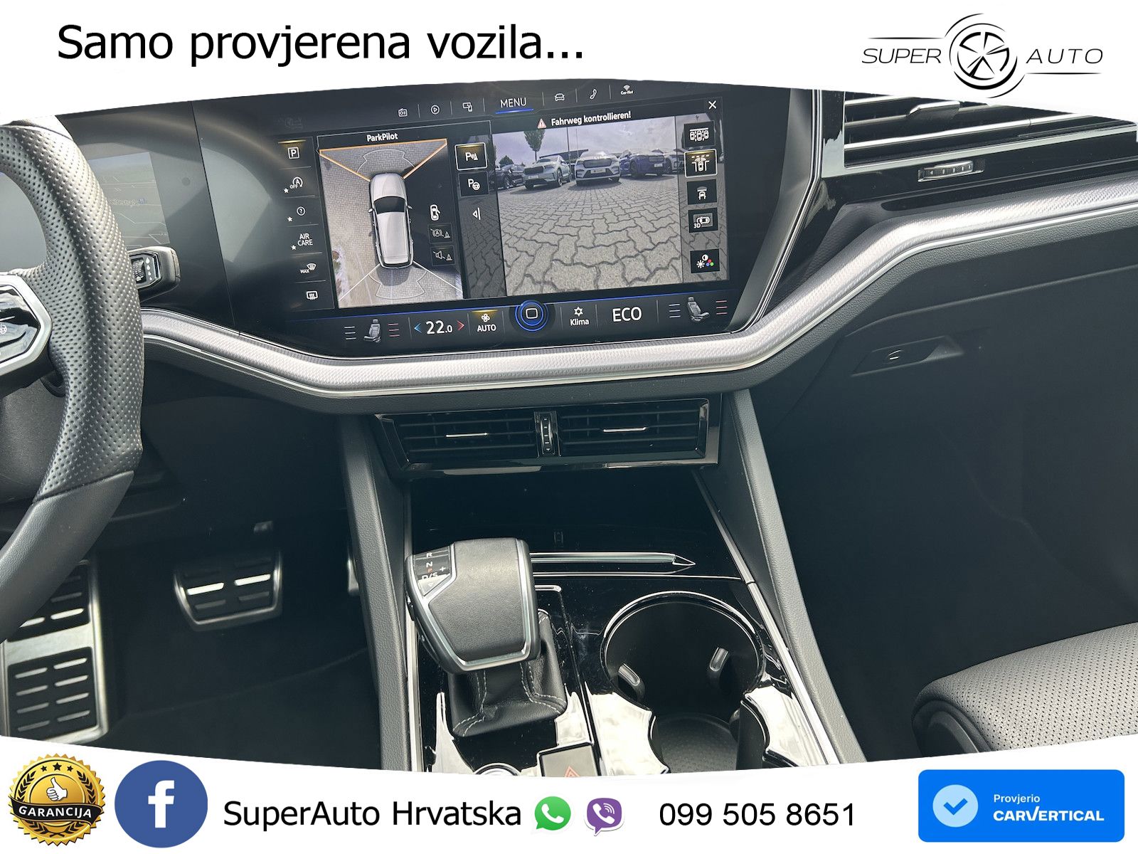 Volkswagen Touareg 3.0 V6 TDI (286 KS) 4MOTION Tiptronic R-Line ZRAČNI+ACC+GR SJED+KAM+PANO