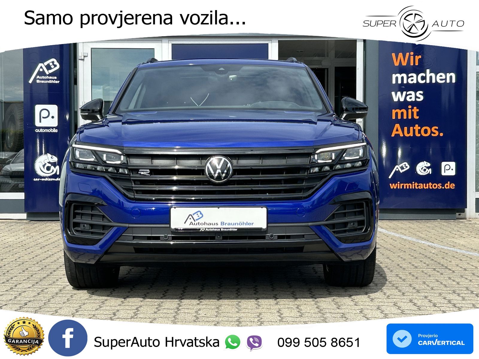 Volkswagen Touareg 3.0 V6 TDI (286 KS) 4MOTION Tiptronic R-Line ZRAČNI+ACC+GR SJED+KAM+PANO