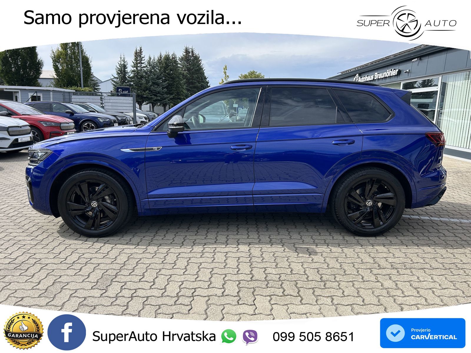 Volkswagen Touareg 3.0 V6 TDI (286 KS) 4MOTION Tiptronic R-Line ZRAČNI+ACC+GR SJED+KAM+PANO