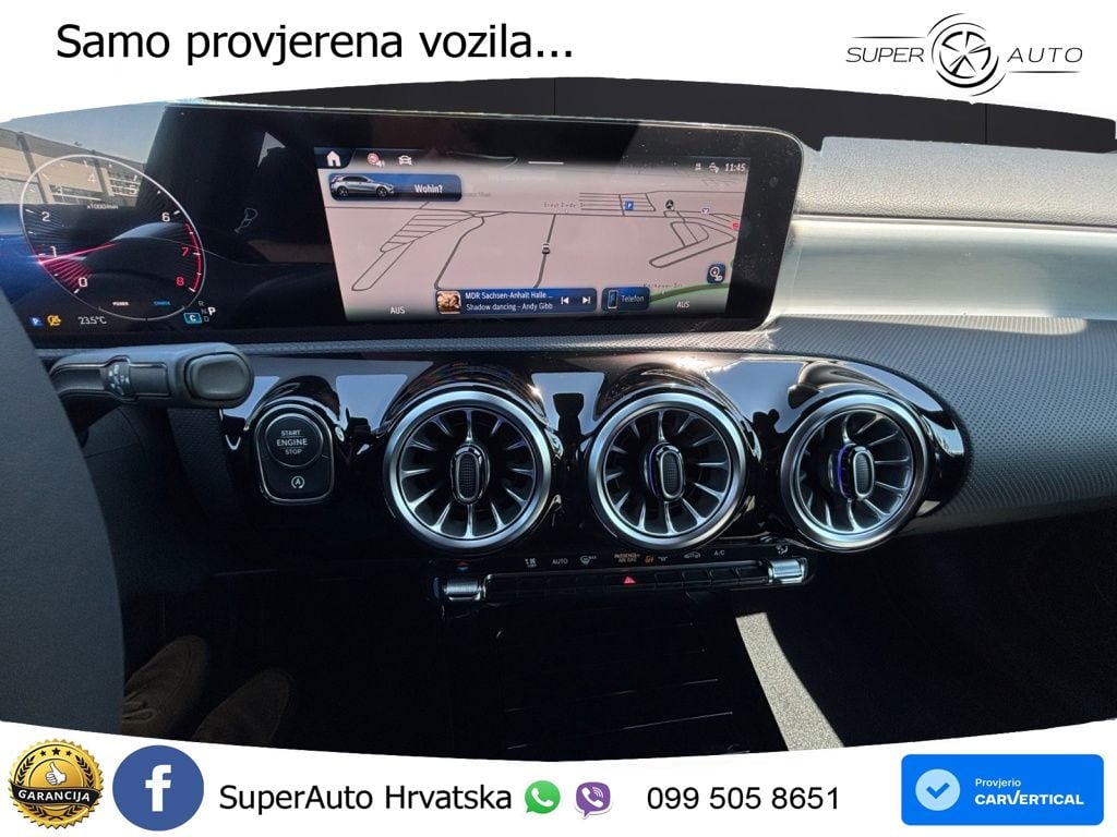 Mercedes-Benz A 180 7G-DCT LED+GR SJED+ACC