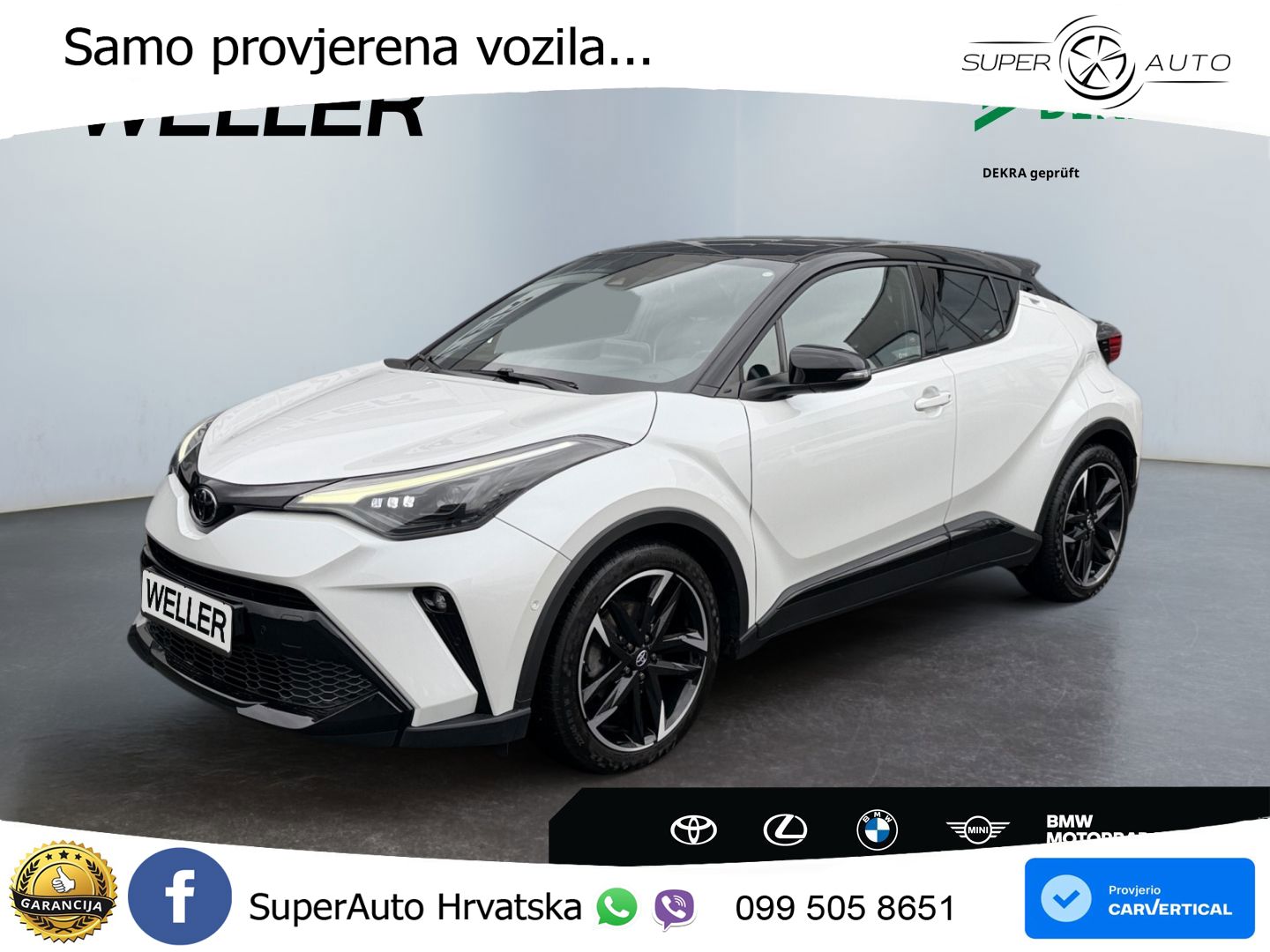 Toyota C-HR 2.0 (184 KS) Hybrid e-CVT GR Sport LED+GR SJED+ACC
