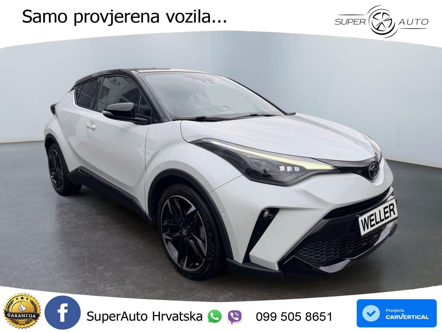Toyota C-HR 2.0 (184 KS) Hybrid e-CVT GR Sport LED+GR SJED+ACC
