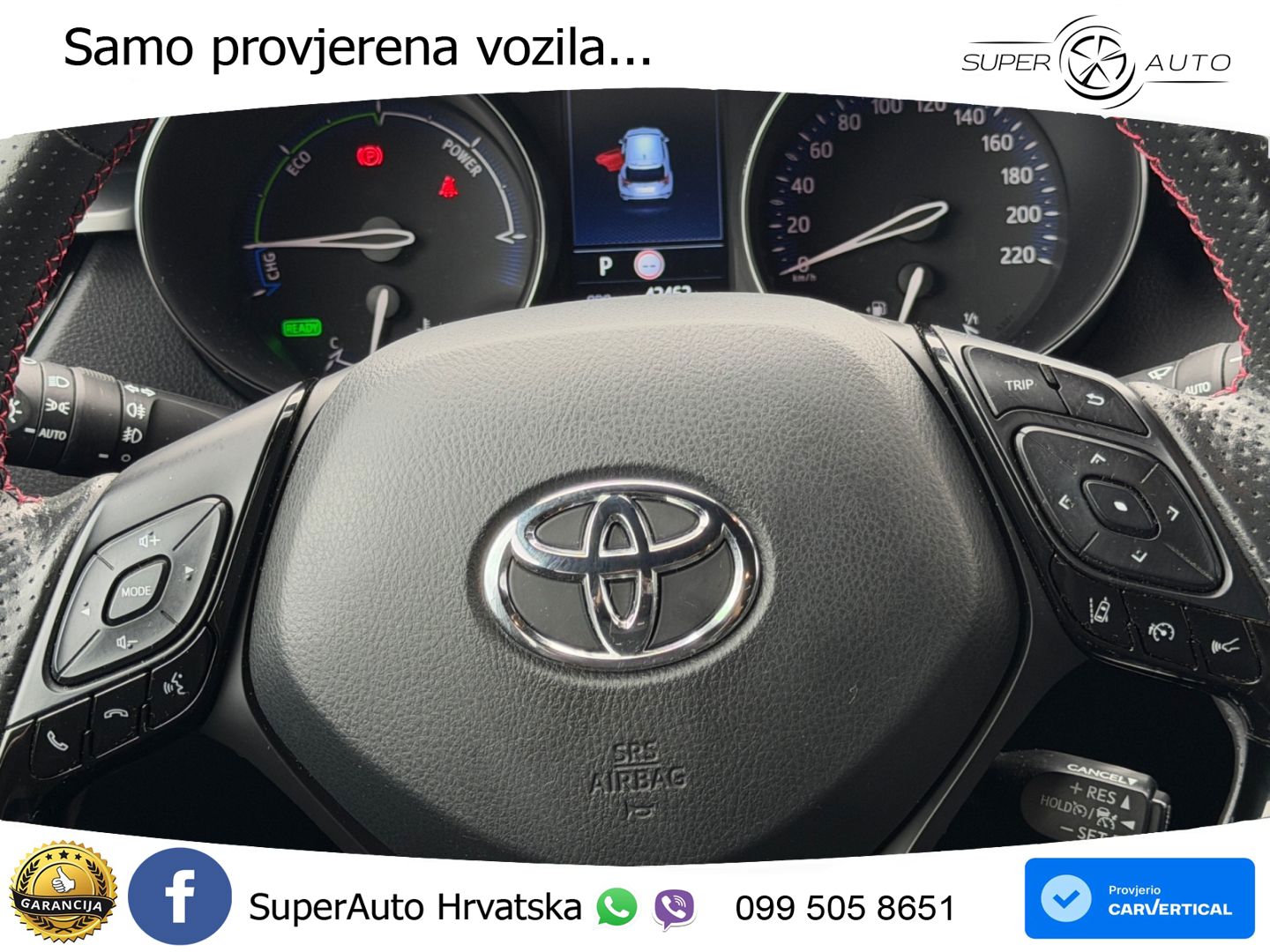 Toyota C-HR 2.0 (184 KS) Hybrid e-CVT GR Sport LED+GR SJED+ACC