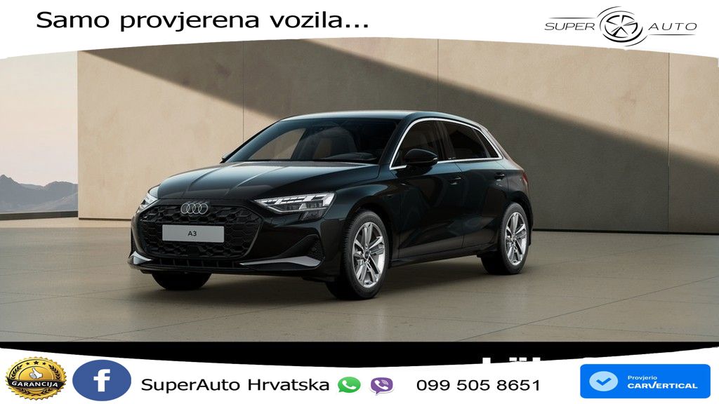 Audi A3 30 TFSI (116 KS)  S tronic advanced LED+GR SJED+ACC
