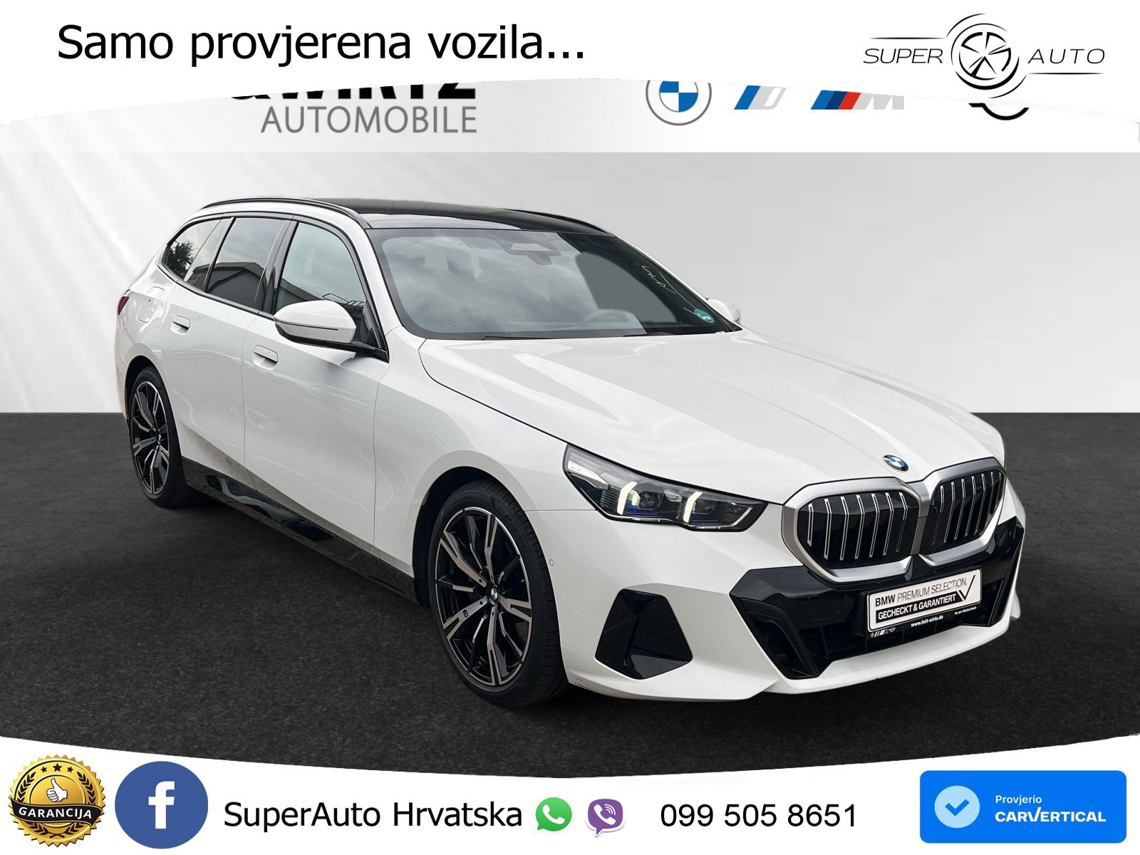 BMW 540d Touring (303 KS) xDrive Steptronic M Sport LED+GR SJED+ACC