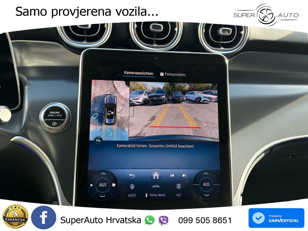Mercedes GLC 220d (197 KS) 4MATIC 9G-TRONIC Avantgarde ZRAČNI+ACC+GR SJED+360
