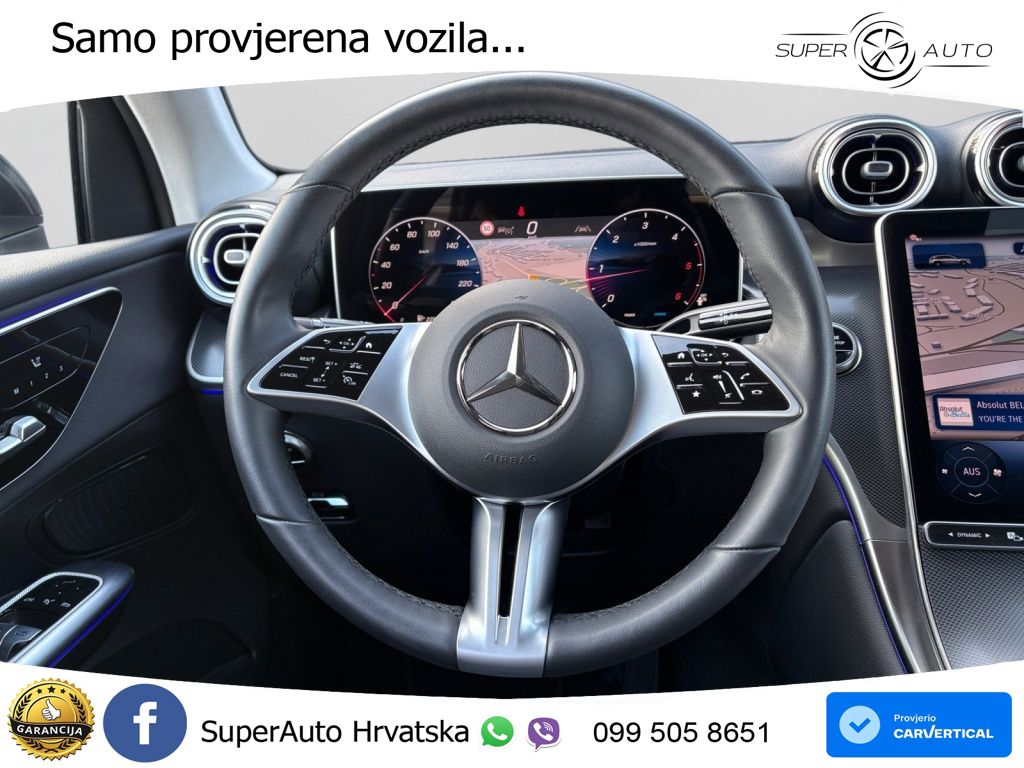Mercedes GLC 220d (197 KS) 4MATIC 9G-TRONIC Avantgarde ZRAČNI+ACC+GR SJED+360