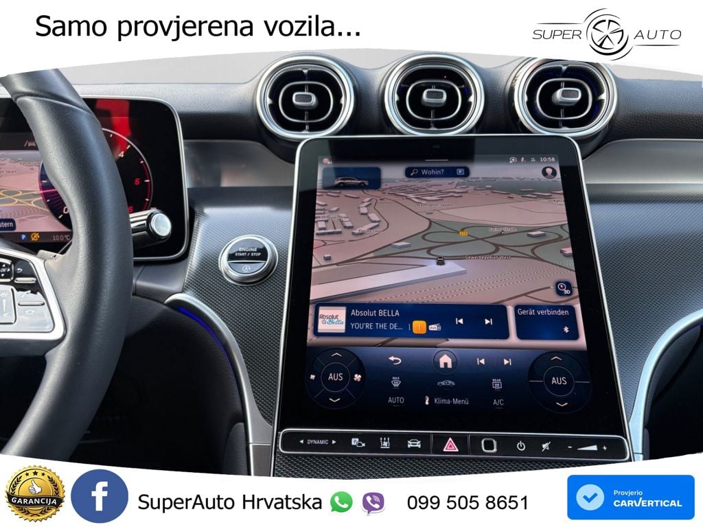 Mercedes GLC 220d (197 KS) 4MATIC 9G-TRONIC Avantgarde ZRAČNI+ACC+GR SJED+360