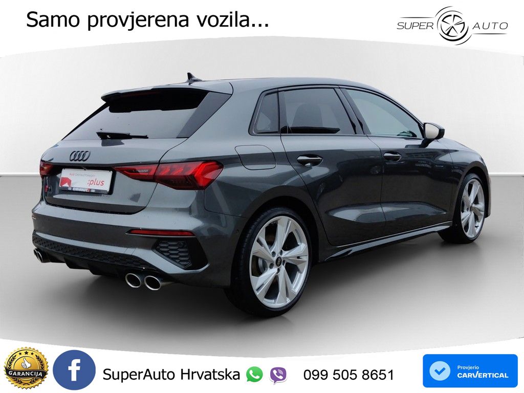 Audi S3 2.0 TFSI (310 KS) quattro S tronic MATRIX+GR SJED+KAM