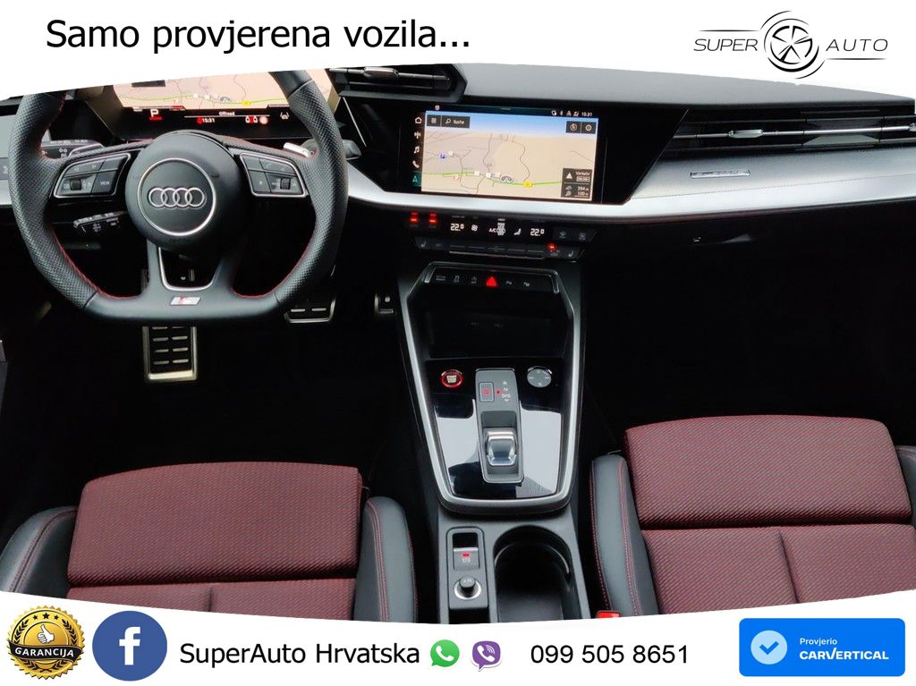 Audi S3 2.0 TFSI (310 KS) quattro S tronic MATRIX+GR SJED+KAM