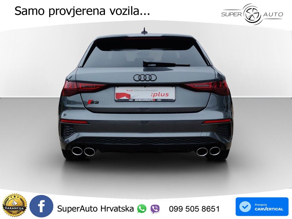 Audi S3 2.0 TFSI (310 KS) quattro S tronic MATRIX+GR SJED+KAM