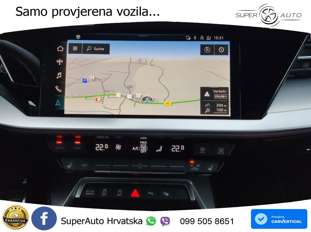 Audi S3 2.0 TFSI (310 KS) quattro S tronic MATRIX+GR SJED+KAM