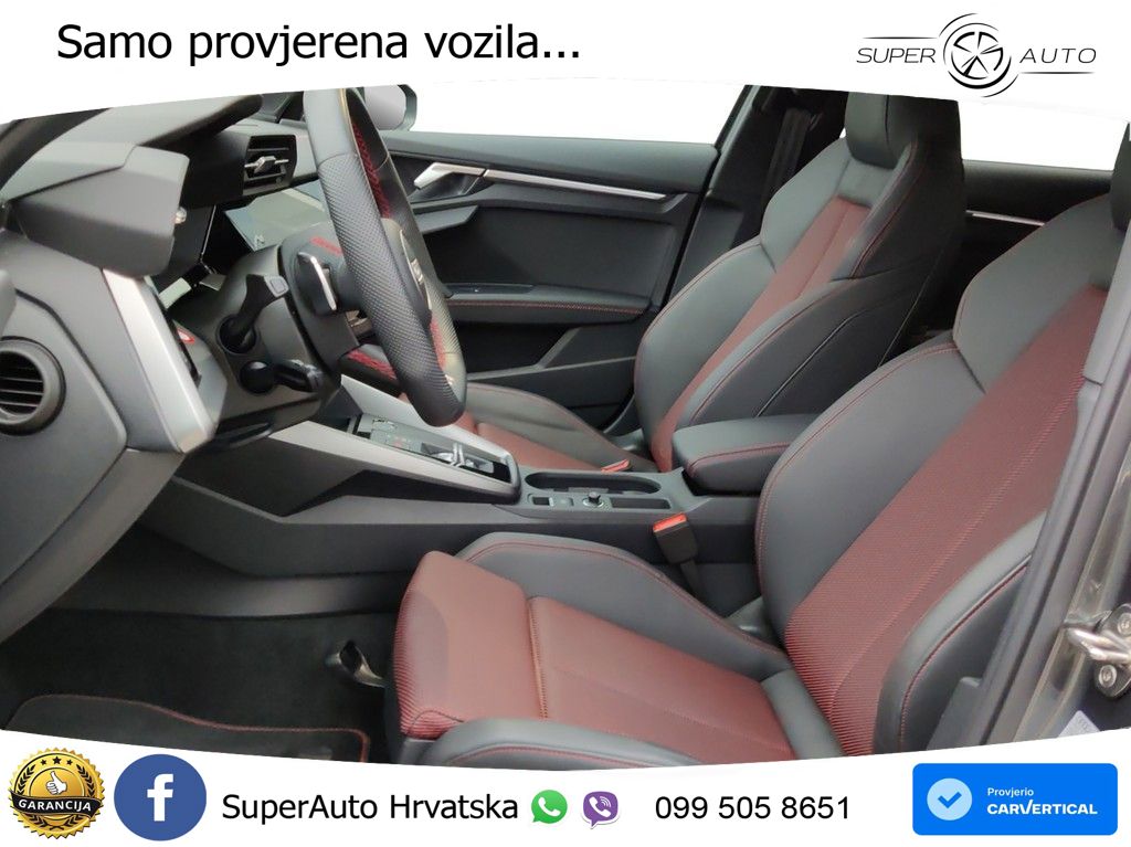 Audi S3 2.0 TFSI (310 KS) quattro S tronic MATRIX+GR SJED+KAM