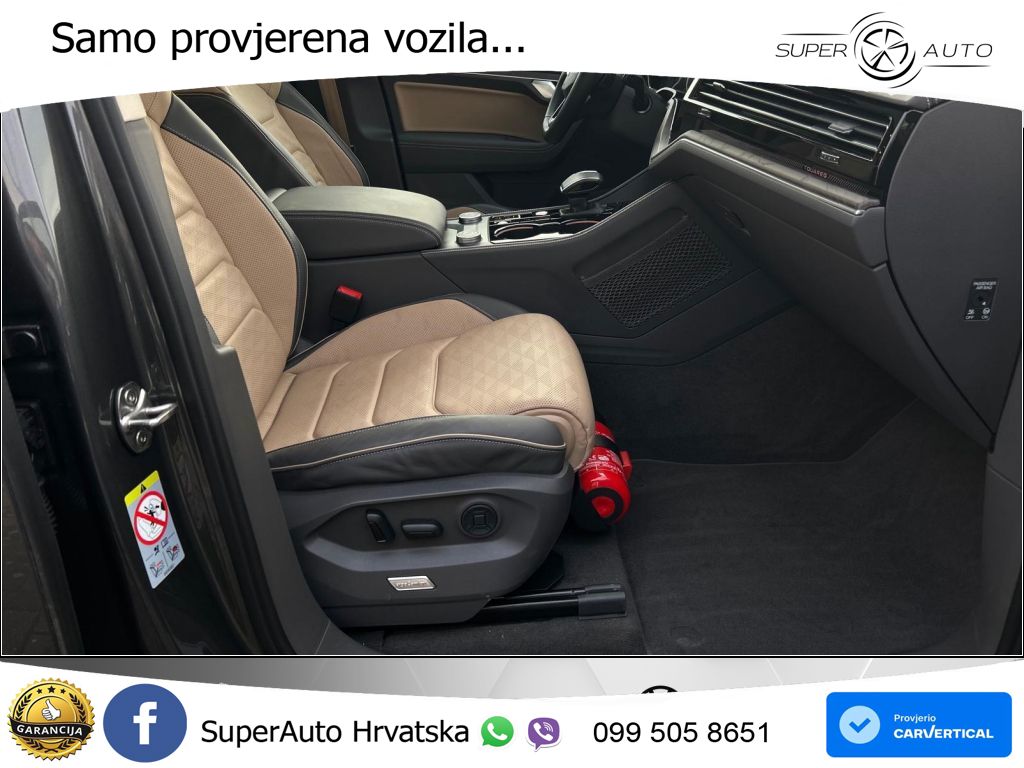 Volkswagen Touareg 3.0 V6 TDI (286 KS) 4MOTION Tiptronic ZRAČNI+ACC+GR SJED+KAM+PANO