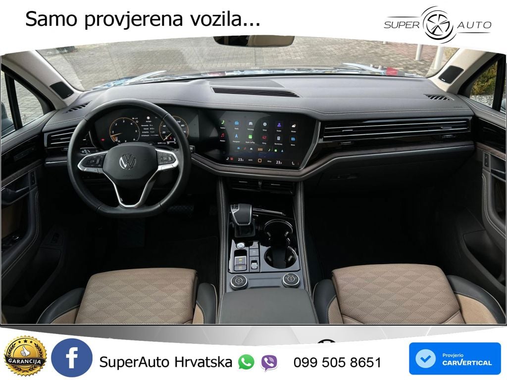 Volkswagen Touareg 3.0 V6 TDI (286 KS) 4MOTION Tiptronic ZRAČNI+ACC+GR SJED+KAM+PANO