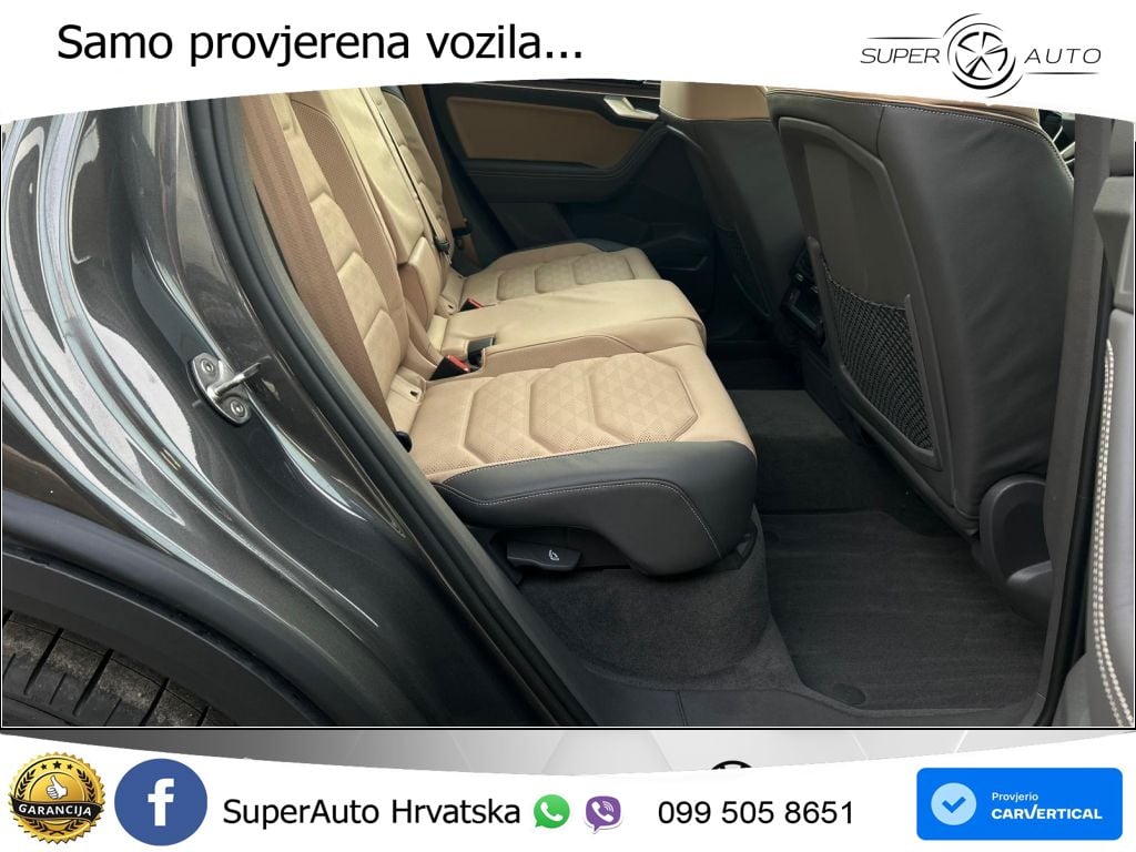 Volkswagen Touareg 3.0 V6 TDI (286 KS) 4MOTION Tiptronic ZRAČNI+ACC+GR SJED+KAM+PANO