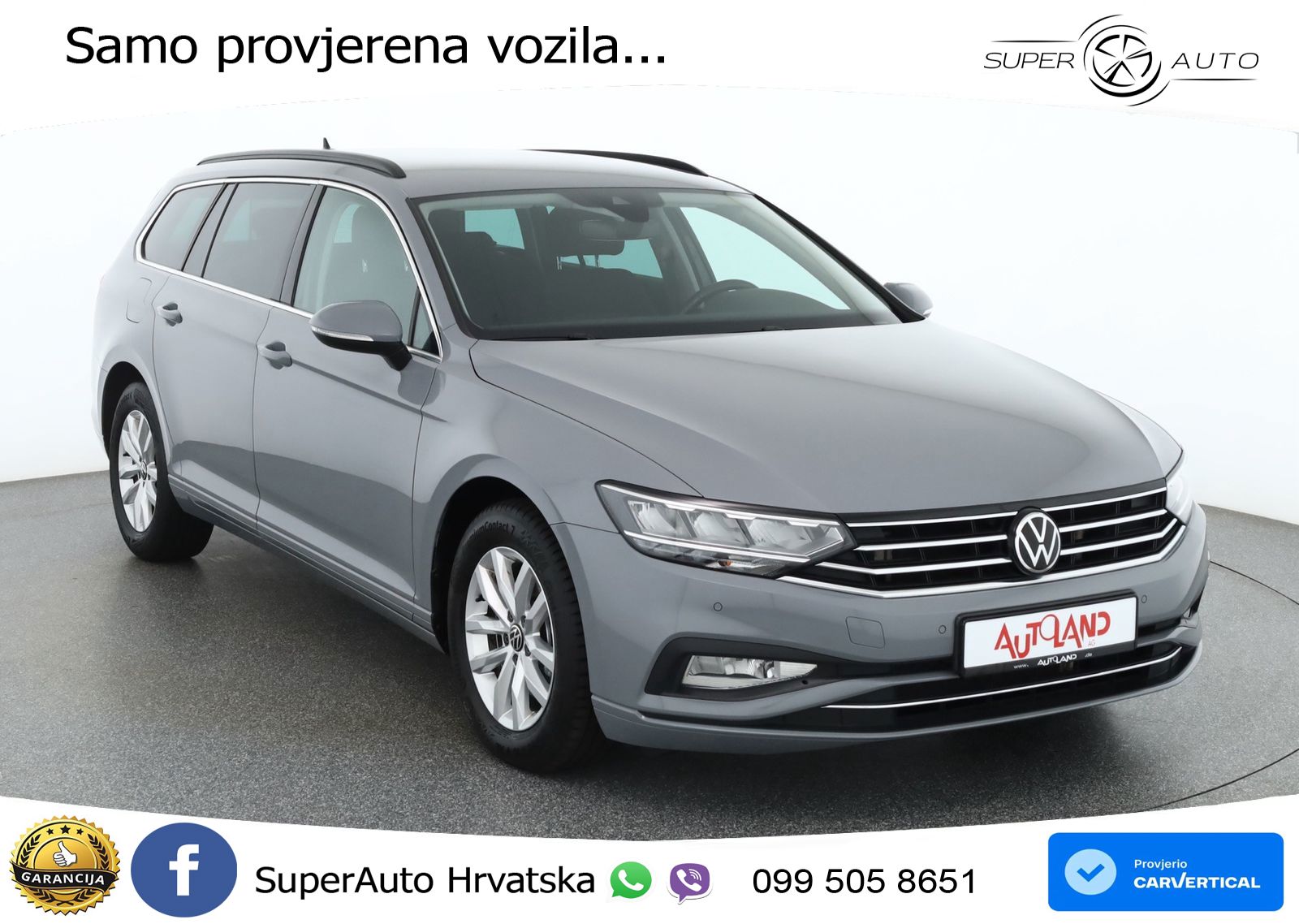 Volkswagen Passat Variant 2.0 TDI (150 KS) DSG LED+GR SJED+ACC