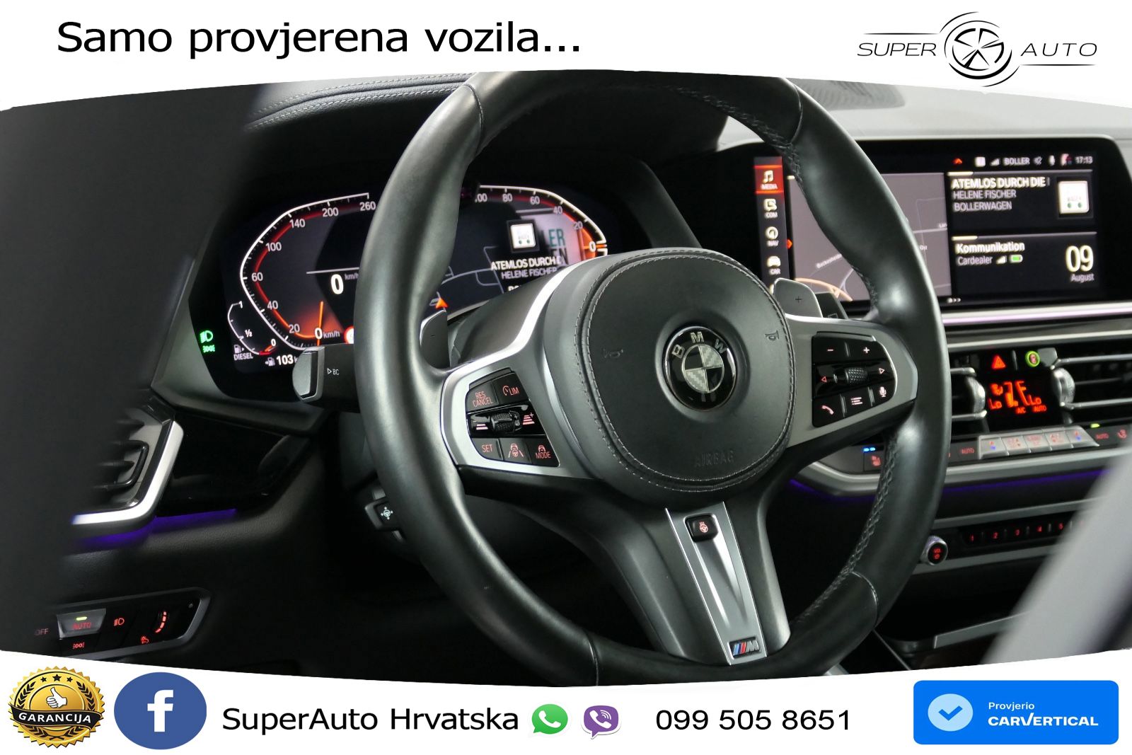 BMW X5 30d (286 KS) xDrive Steptronic M Sport LED+GR SJED+ACC