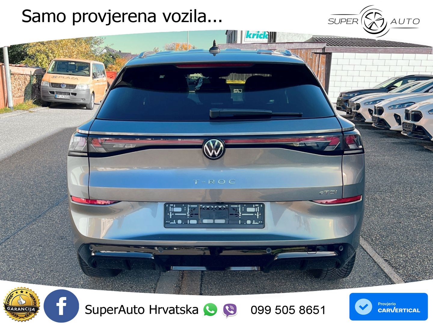 Volkswagen T-Roc 1.5 eTSI (150 KS)  DSG R-Line LED+GR SJED+ACC
