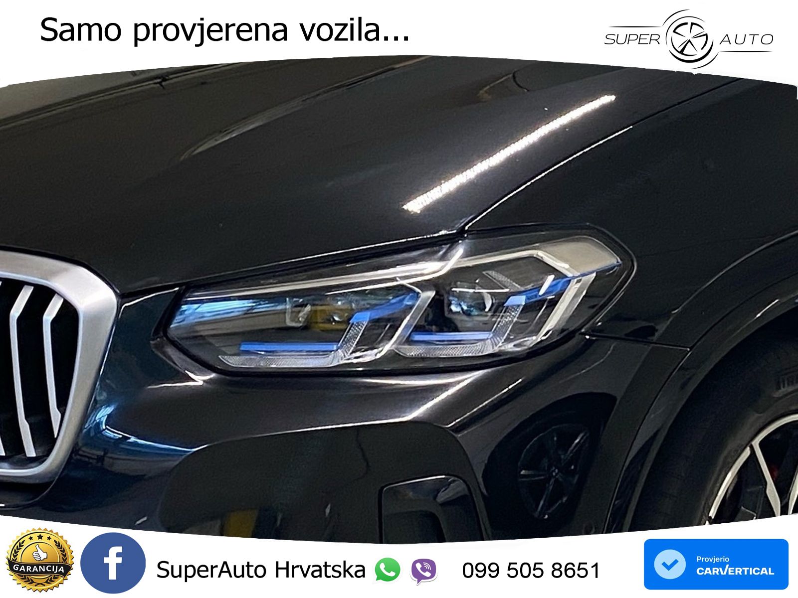 BMW X3 20d xDrive Steptronic M Sport LED+GR SJED+ACC