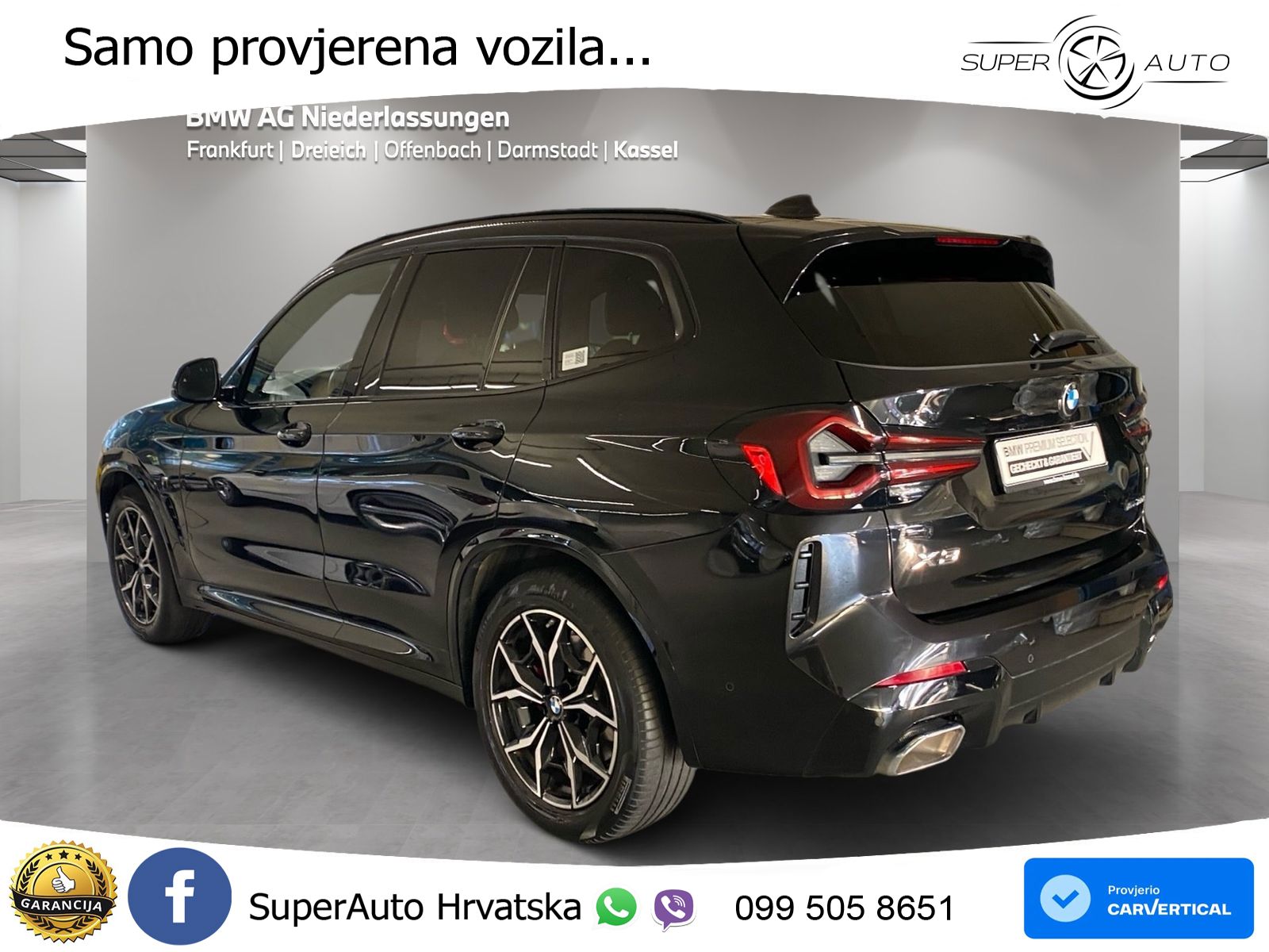 BMW X3 20d xDrive Steptronic M Sport LED+GR SJED+ACC