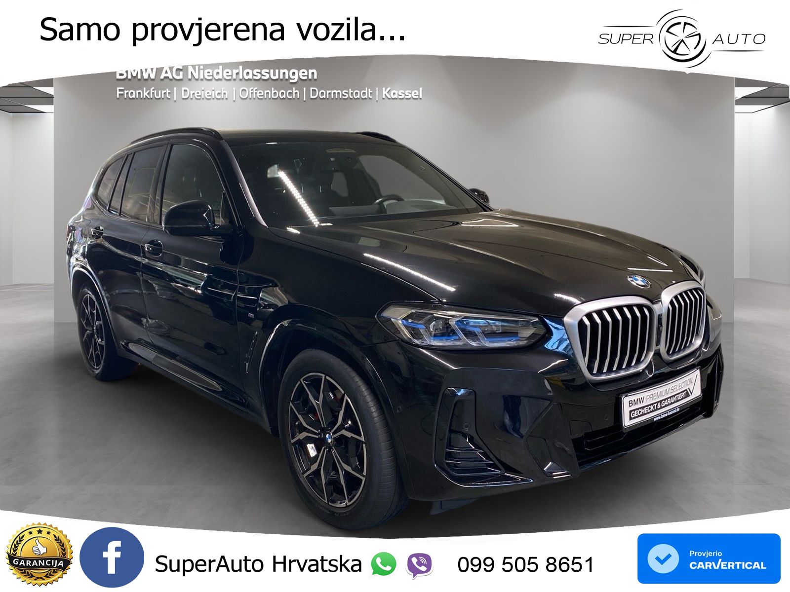 BMW X3 20d xDrive Steptronic M Sport LED+GR SJED+ACC