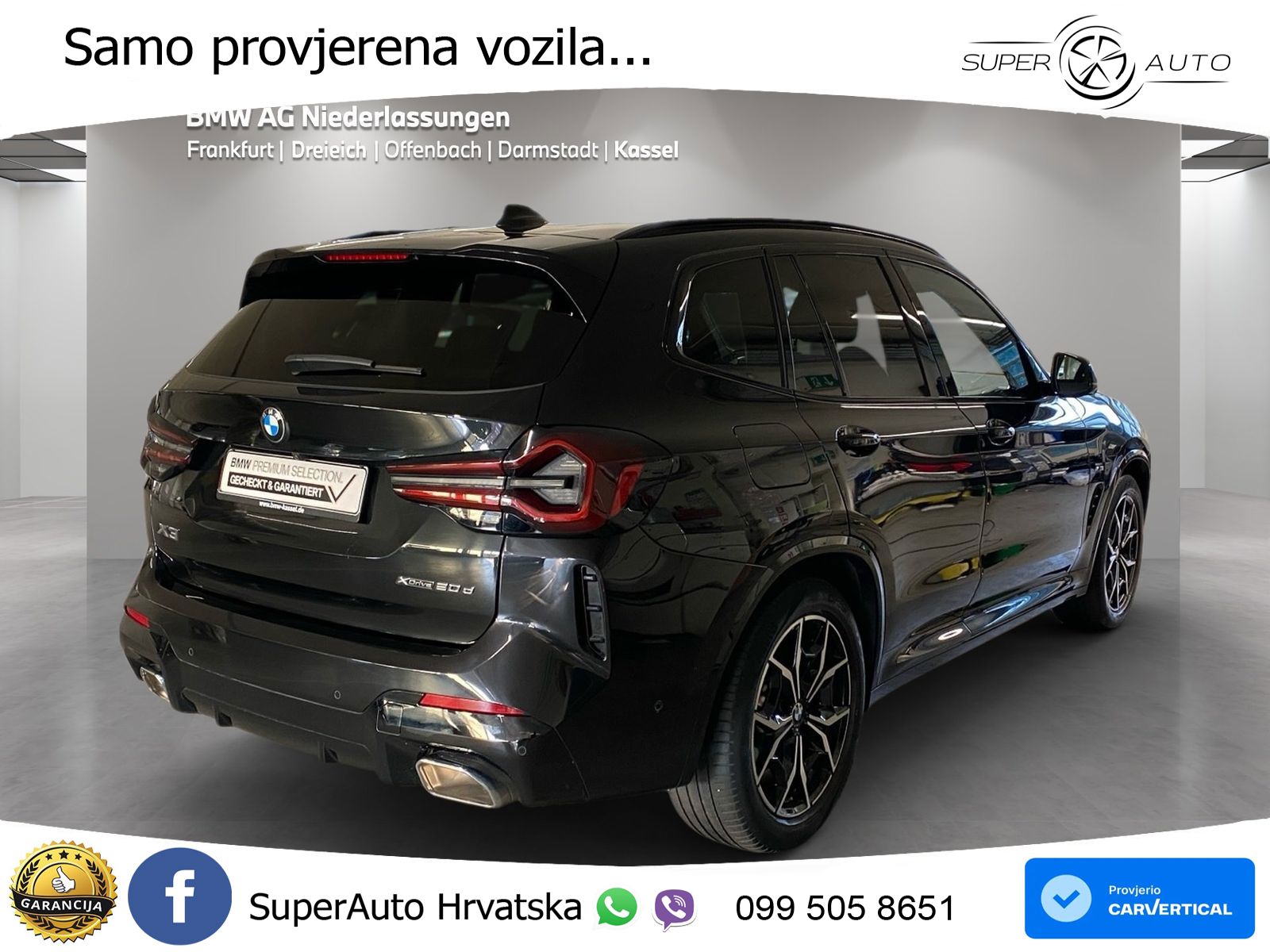 BMW X3 20d xDrive Steptronic M Sport LED+GR SJED+ACC
