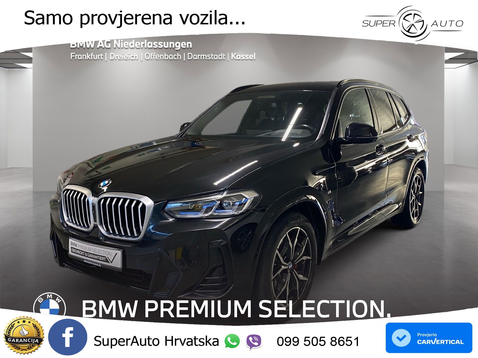 BMW X3 20d xDrive Steptronic M Sport LED+GR SJED+ACC