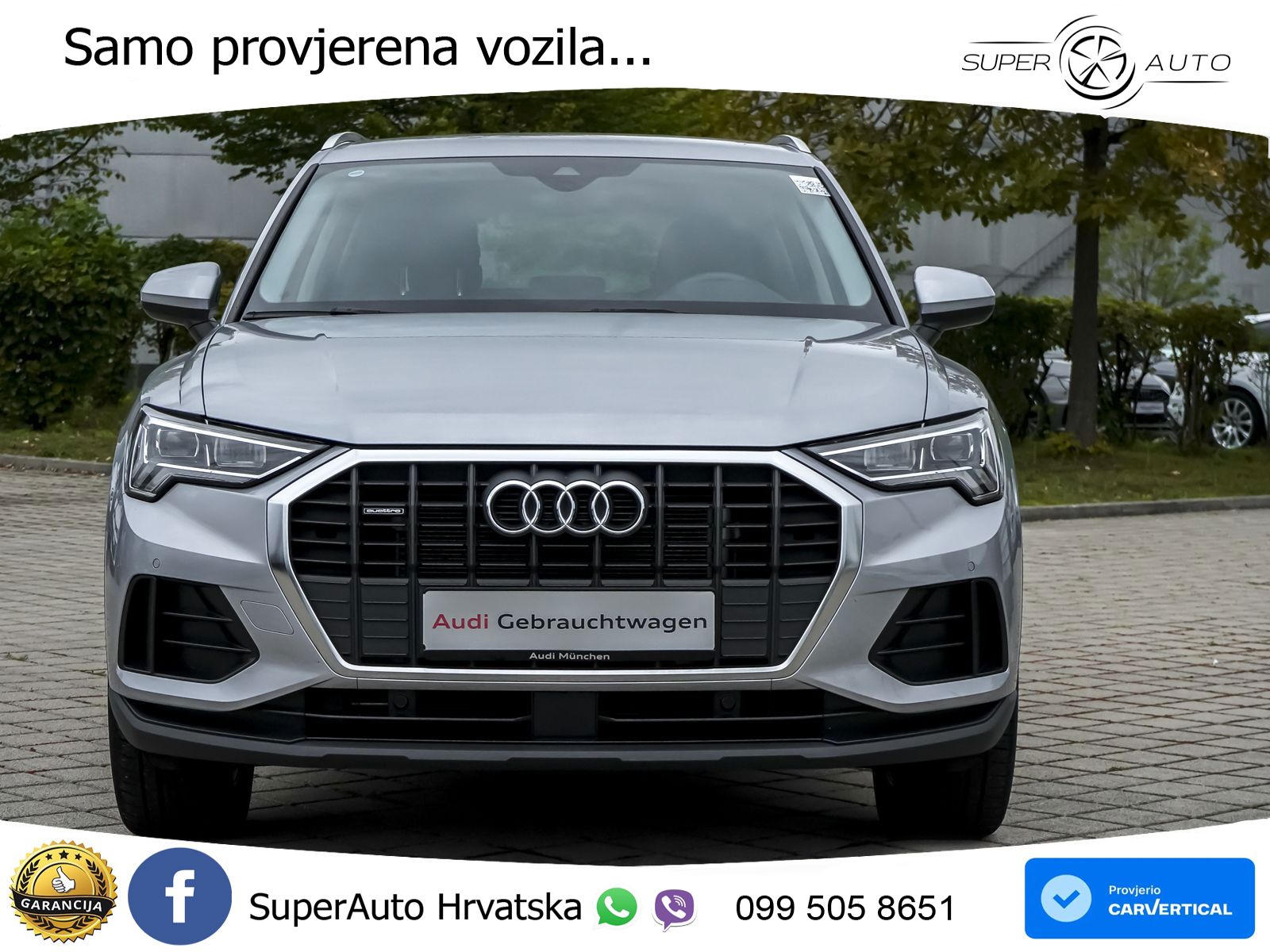 Audi Q3 40 TFSI (190 KS) quattro S tronic LED+GR SJED+ACC