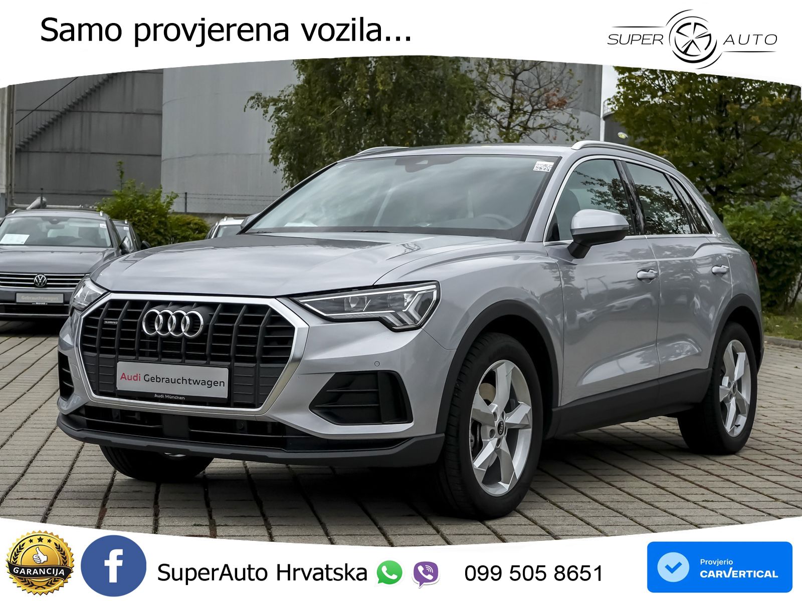 Audi Q3 40 TFSI (190 KS) quattro S tronic LED+GR SJED+ACC