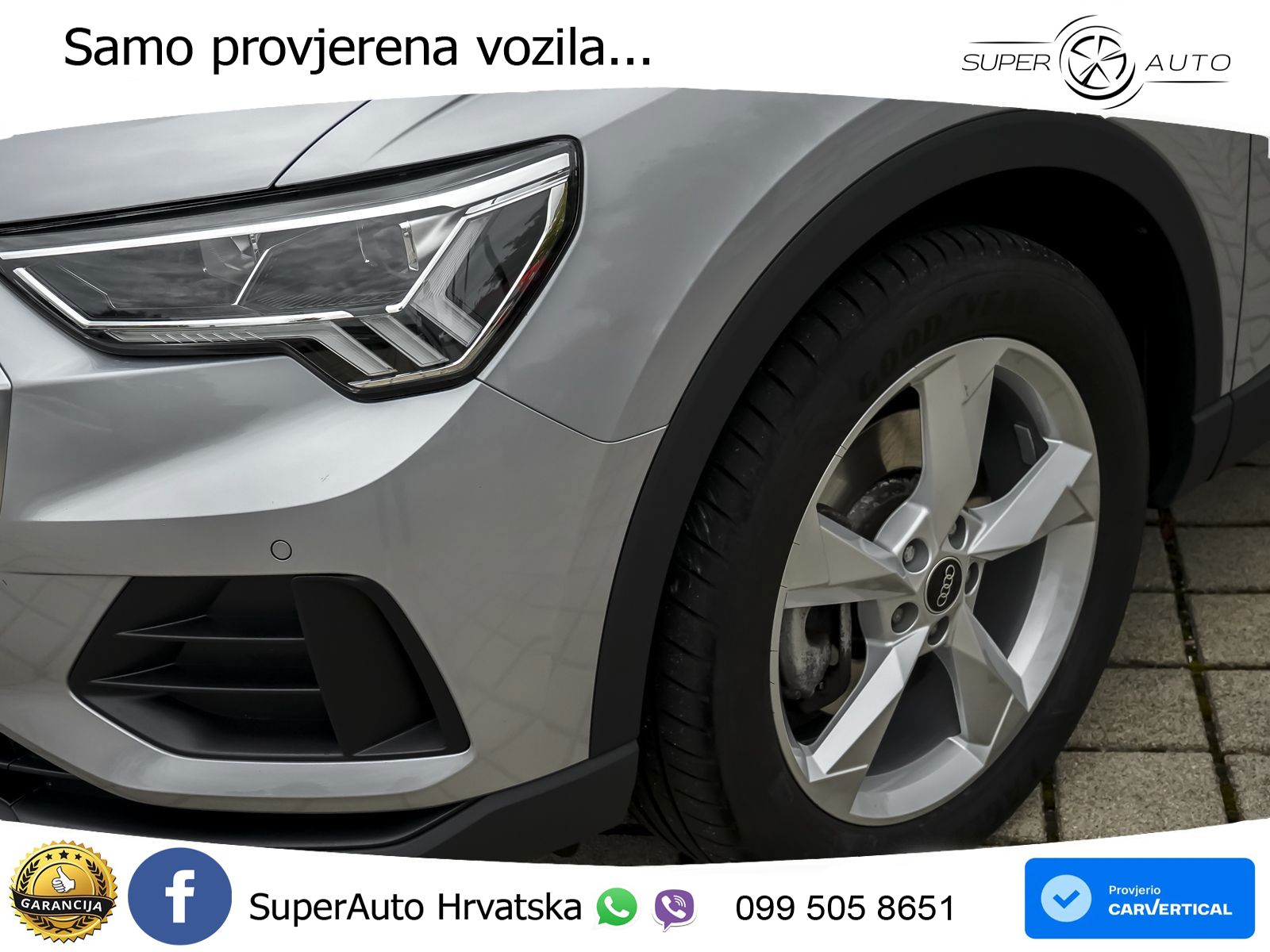 Audi Q3 40 TFSI (190 KS) quattro S tronic LED+GR SJED+ACC