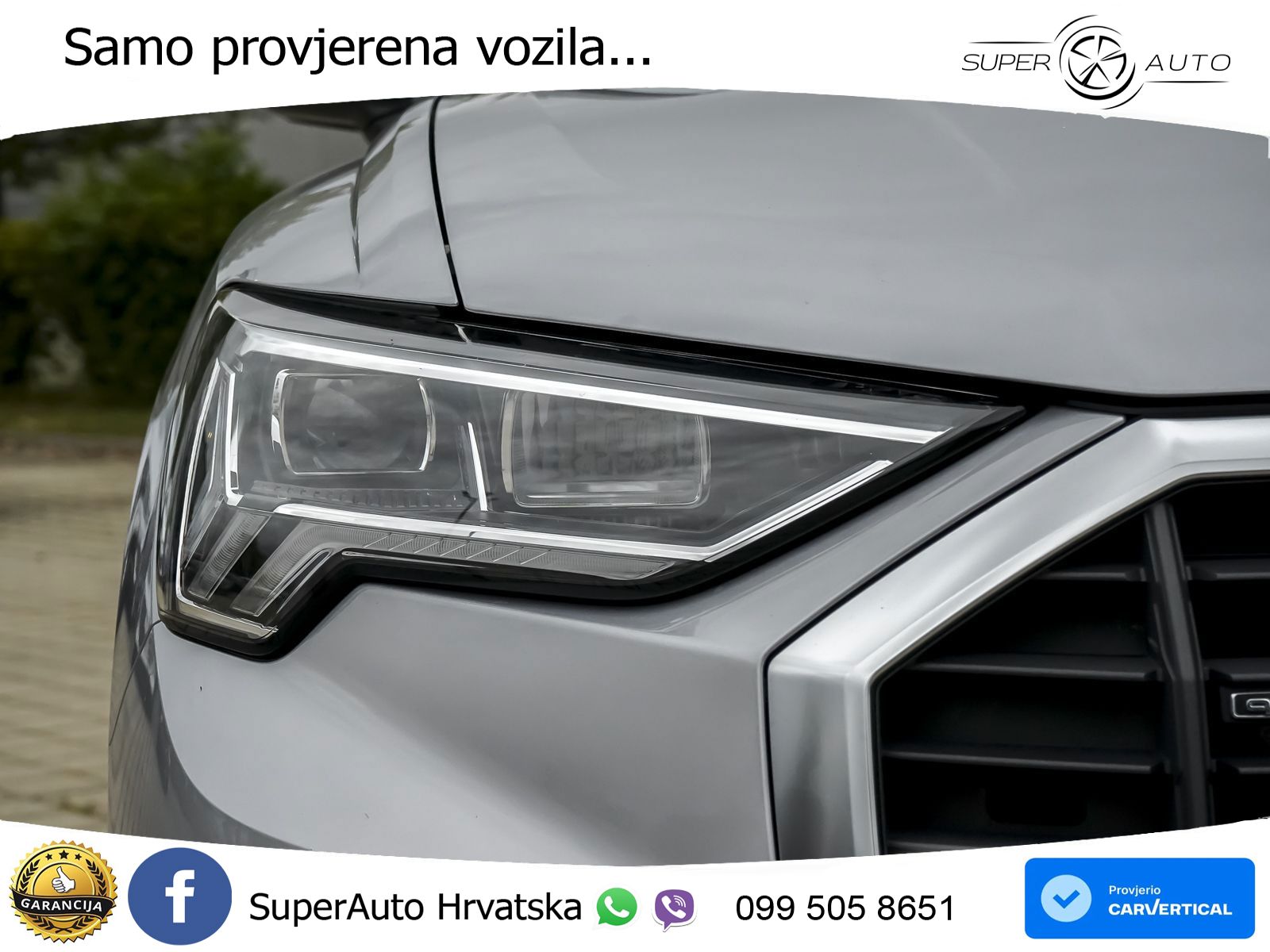 Audi Q3 40 TFSI (190 KS) quattro S tronic LED+GR SJED+ACC