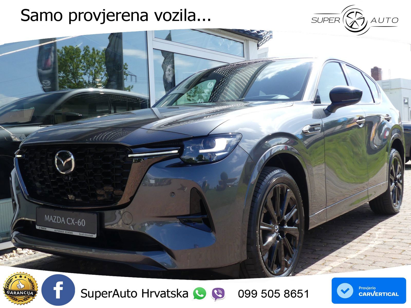 Mazda CX-60 2.5 e-Skyactiv (328 KS) AWD Automatic MATRIX+GR SJED+KAM