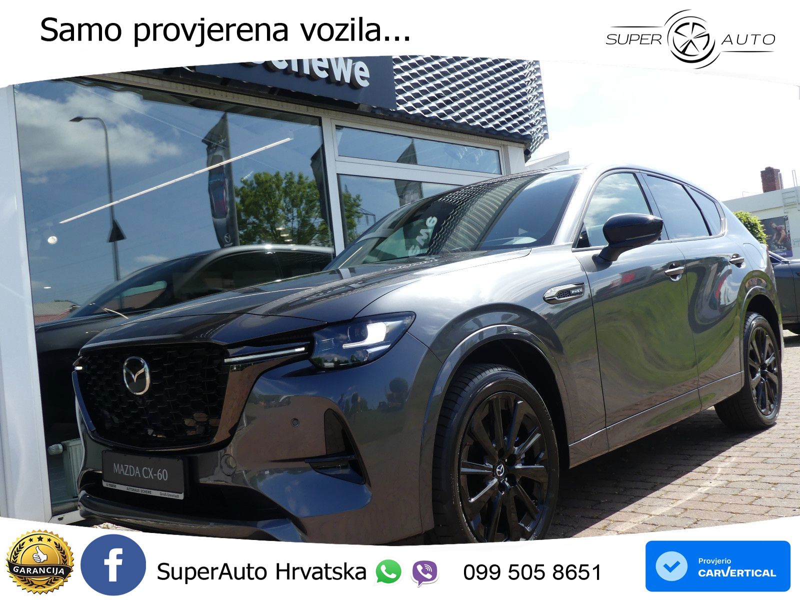 Mazda CX-60 2.5 e-Skyactiv (328 KS) AWD Automatic MATRIX+GR SJED+KAM