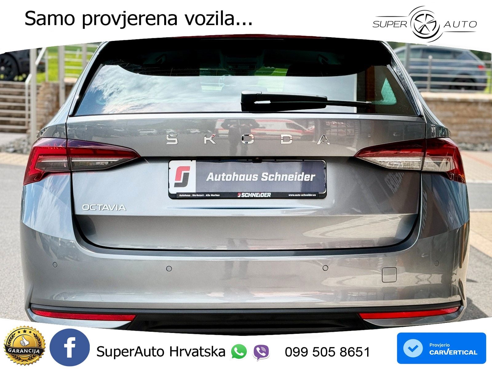 Škoda Octavia Combi 2.0 TDI (150 KS) DSG LED+GR SJED+ACC