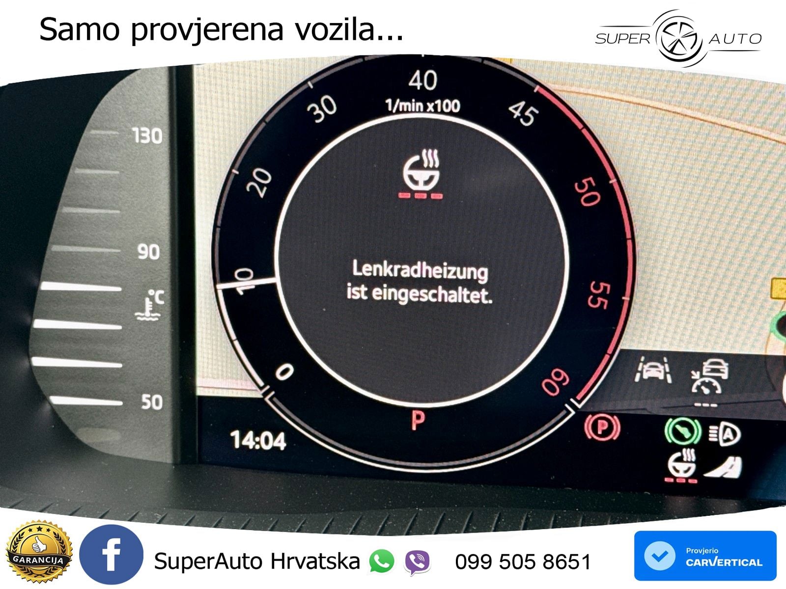Škoda Octavia Combi 2.0 TDI (150 KS) DSG LED+GR SJED+ACC