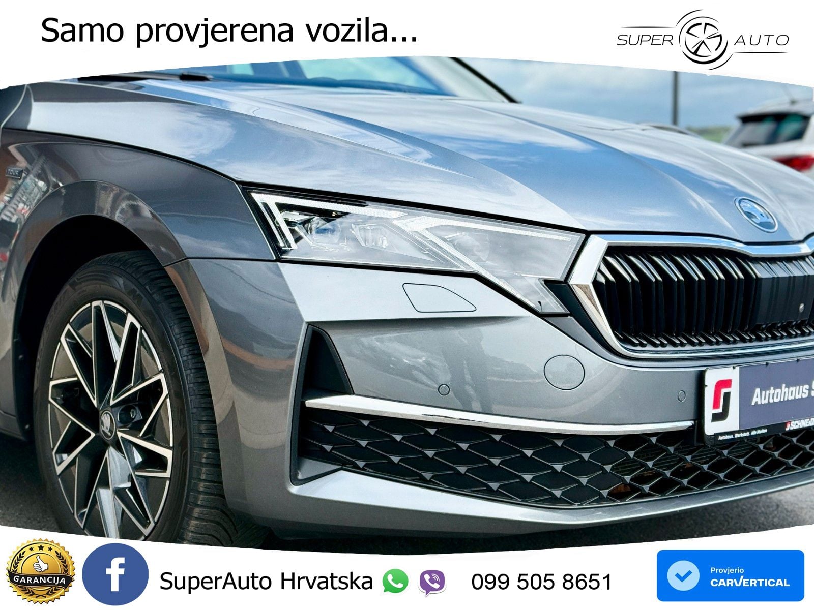 Škoda Octavia Combi 2.0 TDI (150 KS) DSG LED+GR SJED+ACC